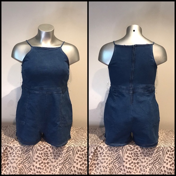 Pants - Blue Jean Romper